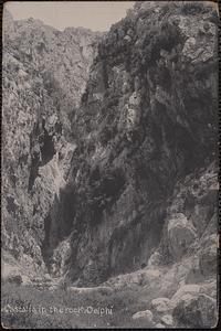 Castalia in the rock, Delphi
