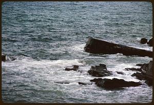 Rocks off Cape Elizabeth, Maine