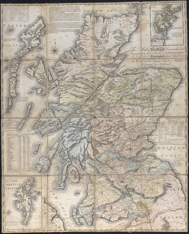 Map of Scotland