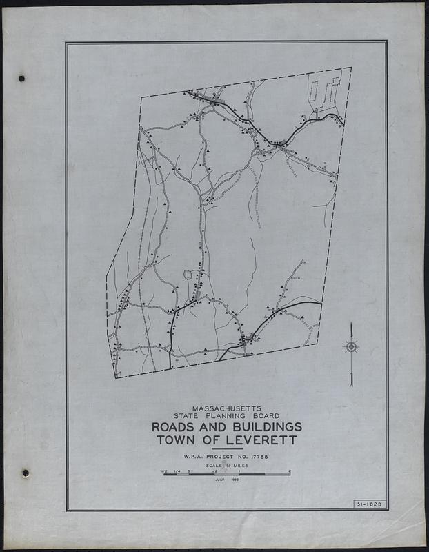 Roads and Buildings Town of Leverett Digital Commonwealth