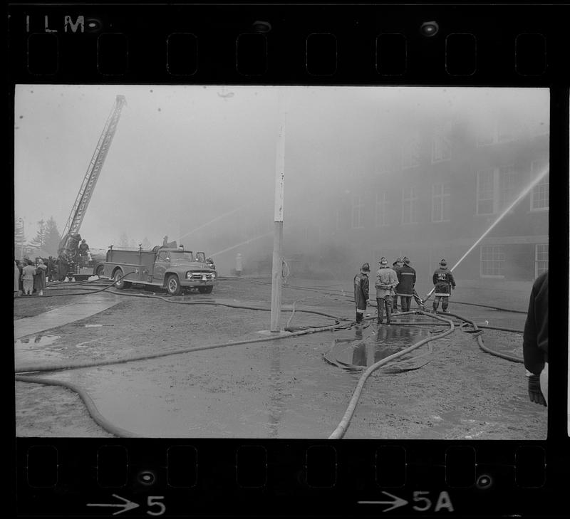 Amesbury High School fire