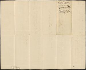 Mashpee Accounts, 1804-1805