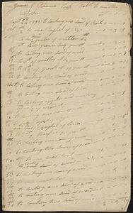 Grafton Accounts, 1795-1797