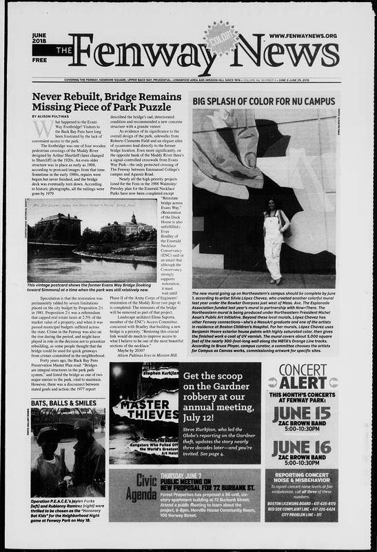 The Fenway News. June 01, 2018 - Digital Commonwealth