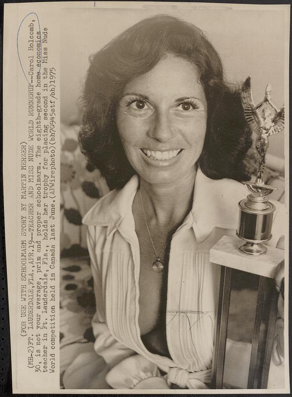 Teacher and Miss Nude World runner-up