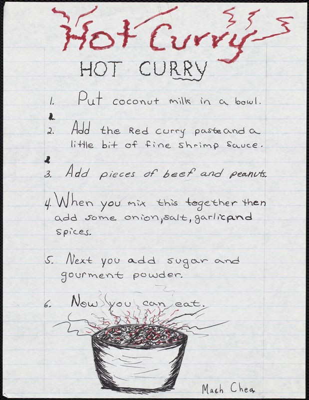Hot curry