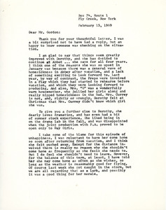 Letter to Don Gordon from parent Lois S. Streett, Abbot Academy, February 15, 1969