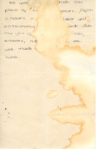 Sherman House Letter, Anonymous, Abbot Academy