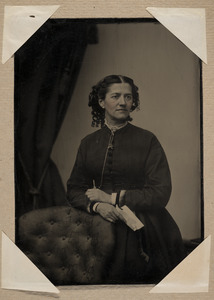Photograph of Phebe McKeen, assistant principal of Abbot Academy, 1859-1880