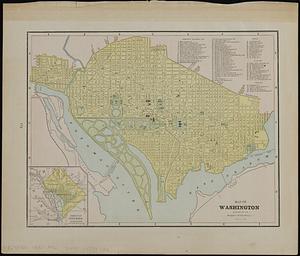 Map of Washington ; map of Cincinnati