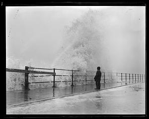 High surf