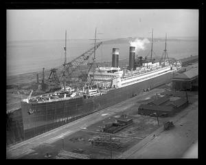 SS George Washington - South Boston drydock