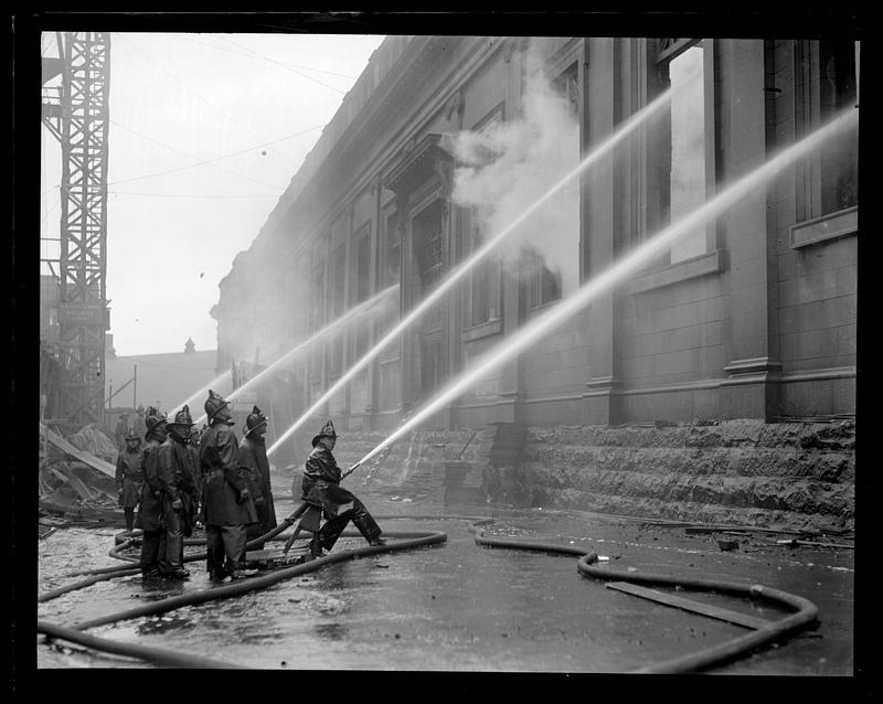 $1 million Back Bay railroad station fire