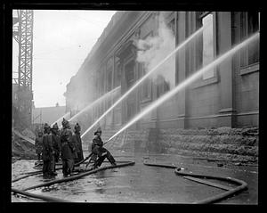 $1 million Back Bay railroad station fire