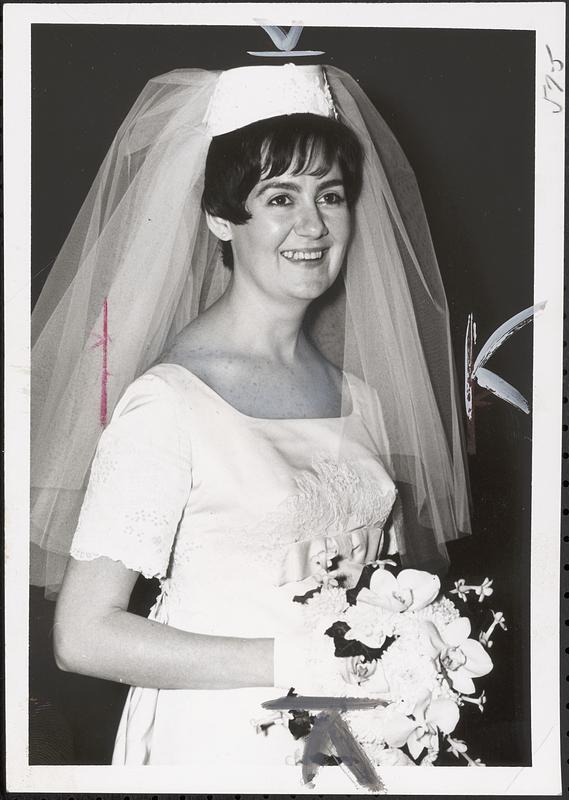 Barbara Hapeman becomes bride