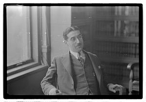 Leo Schwartz, legal advisor to Police Commissioner E.C. Hultman at headquarters
