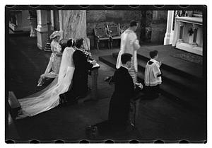 Wedding Will. Ryan of Maker St. Brig. at Brookline with Fr. Dowd