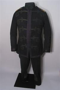 Two piece blue army uniform, Civil War era