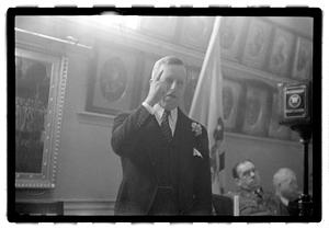 Gov. Ely reception, Rev. Mr. Lang
