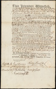 Abigail Hatch indentured to apprentice with Henry Prentiss of Boston, 1 July 1778
