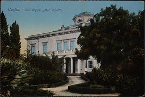 Corfou. Villa royale "Mon Repos"