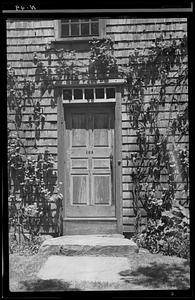 Tobey House doorway (exterior), Nantucket