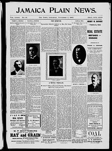 Jamaica Plain News, November 04, 1905