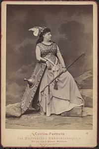 Luise Jade as Waltraute, 1876