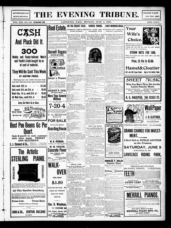 The Evening Tribune - Digital Commonwealth