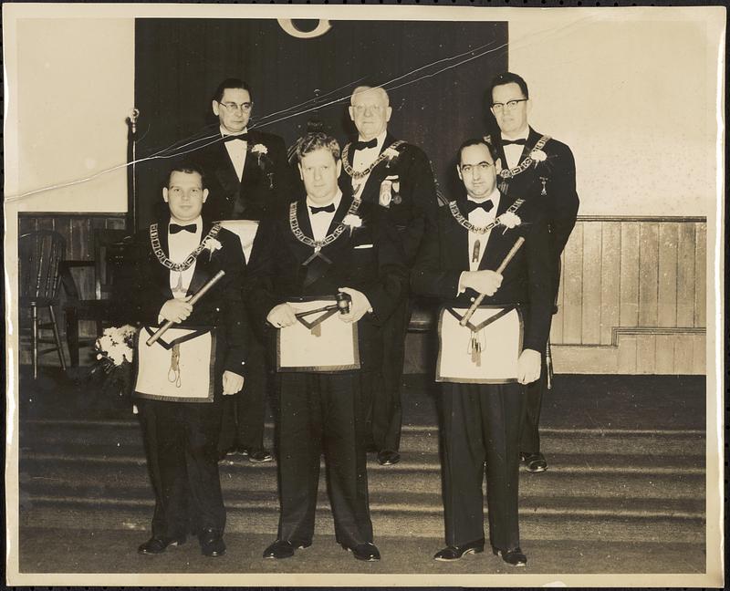 Eugene Graves taking part in a Grange ceremony