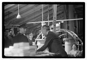 Charles Francis Adams, Navy Graduation at Charlestown Navy Yard