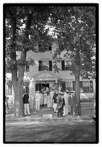 Wedding of Kinsman's daughter at Newburyport