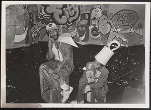 "Big Mouth" and one other young person performing in "Sugar City"