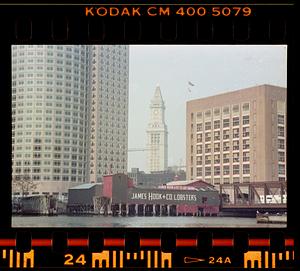 Boston from Fort Point Channel
