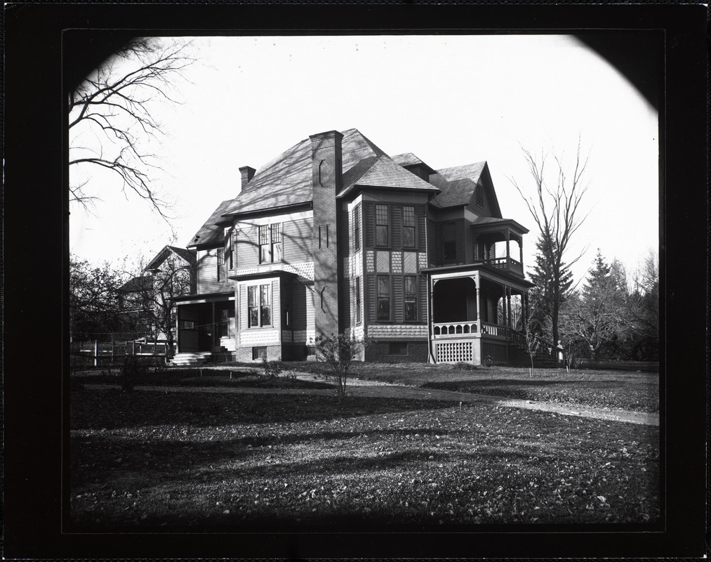 Shingled Queen Anne house