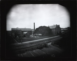 Wauregan Paper Company buildings, Dwight Street, between the First and Second level canals