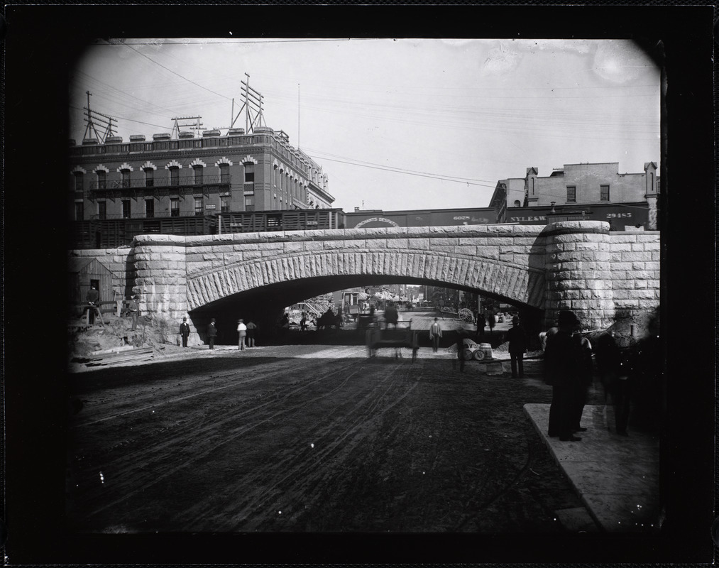 Stone arch bridge, Main Street, Springfield