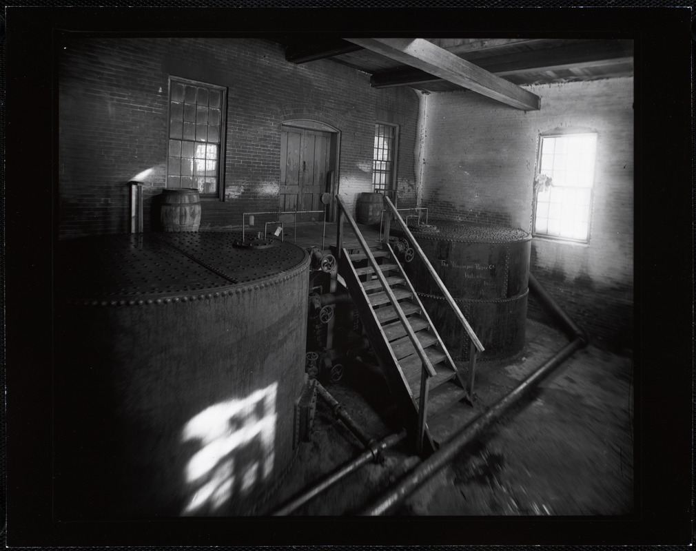 Wauregan Paper Company, Dwight Street between the First and Second level canals