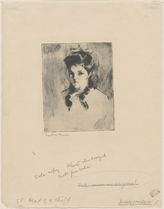 Head of a child