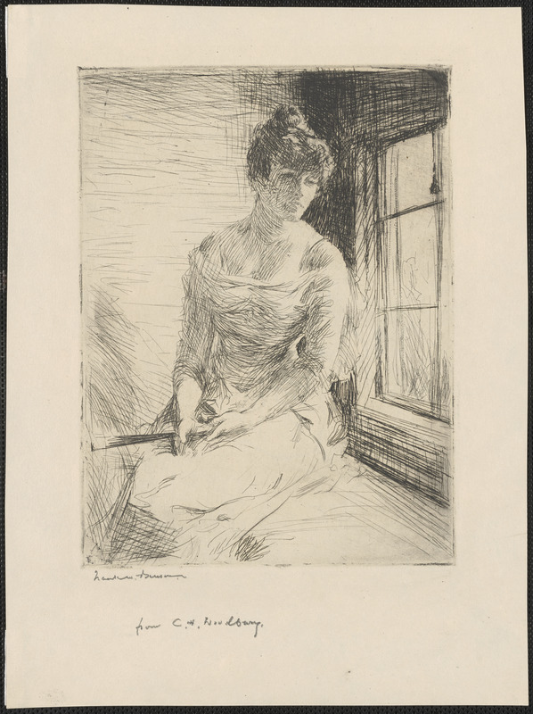 Girl by a window