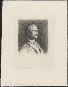 Portrait of Dr. Arthur T. Cabot