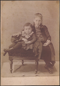 Gorham Pulsifer (age 4), Caroline Pulsifer (age 10)
