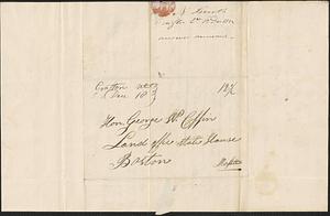 John Smith to George Coffin, 12 December 1832