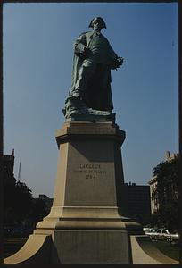 Laclède statue, Washington Square Park, St. Louis, Missouri