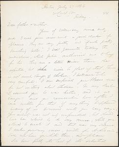 Letter from John D. Long to Zadoc Long and Julia D. Long, July 27, 1866