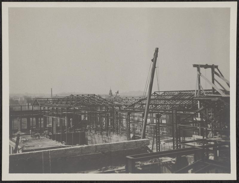 Construction of the Museum of Fine Arts, Boston