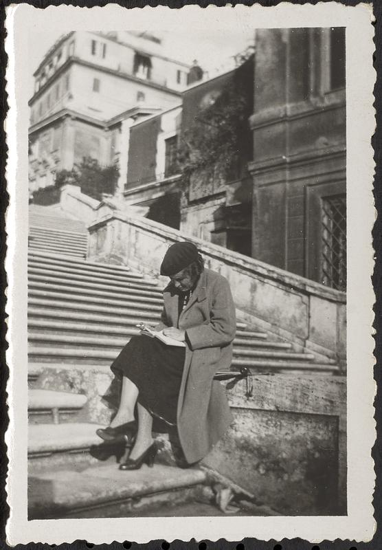 Ray on the Spanish Steps--Piazza di Spanga, Rome