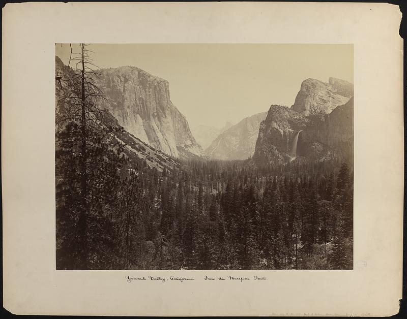 Up Yosemite Valley from Mariposa Trail