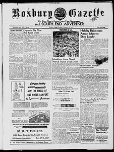 Roxbury Gazette and South End Advertiser, December 12, 1957