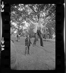 Ropes class in Franklin Park, Dorchester